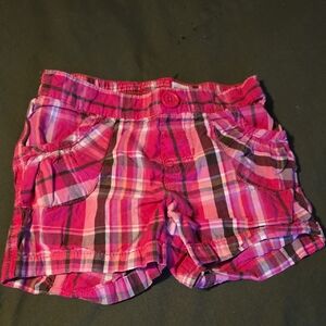 Jumping Beans Red Plaid Shorts